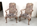 Pair Of Ex Historical Society Georgian Style Armchairs 