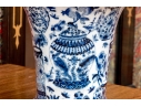 Pair Of Chinese Porcelain Vases With Jar And Vessel Decoration