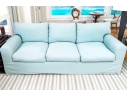 Custom Upholstered Three Seat Sofa