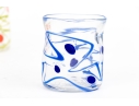 Collection Of Fourteen Peàn Doubulyu Wackie Dot Glass Tumblers