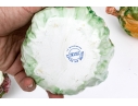 Fourteen Italian Hand-painted Naturalistic Vegetable Form Lidded Bowls Including Vietri