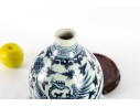 Chinese Vintage Blue And White Double Gourd Ceramic Vase