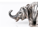 Buccellati Sterling Silver Miniature Delightful Standing Elephant, Retail $660
