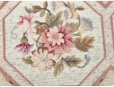 Vintage Looped Wool Aubusson Carpet, 18'-3 1/2
