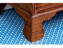 Antique Federal Mahogany Inlaid Linen Press