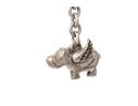 Kieselstein-Cord Sterling Silver Fun Flying Cow Key Chain