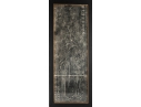 Framed Chinese Stone Rubbing Of Master Zhang Daoling 