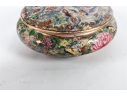 19th Century Chinese Famille Rose Covered Box