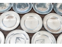 Twelve International Silver Co. Sterling Silver Bread And Butter Plates, 22.095 Ozt.