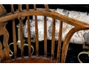 Nicely Carved Oak Windsor Armchair