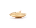 14K Unique Viking Ship Pendant