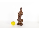 Chinese Carved Wood Guanyin Figure