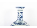 Chinese Blue And White Porcelain Bottle Vase