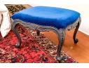 Custom Upholstered Louis XVI Style Bench