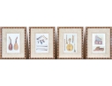 Set Of Eight Decorative Prints Of Instruments