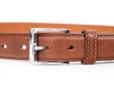 Polo Ralph Lauren Lot Of Two Brown Leather Belts, Size 40/100