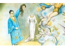 Art Deco Magician Show Advertising Poster, 