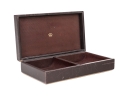 Gucci Handsome Vintage Brown Leather Trinket Box