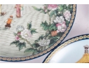 Set Of Three Imperial Jingdezhen “Forbidden City” Porcelain Collector Plates