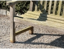 Smith & Hawken Teak Bench (1 Of 2)