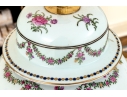 Chinese Export Armorial Style Lidded Porcelain Jar Mounted As A Table Lamp