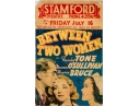 Collection Of Seven 1930's Stamford Theatre Movie Posters And  A 1953 Movie Poster