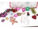 Collection Of Approximqtely Fifty Holiday Ornaments, Pot Luck