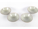 Set Of Four Chinese Blue And White Porcelain Bowls