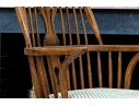 Nicely Carved Oak Windsor Armchair