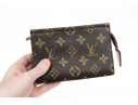 Louis Vuitton Vintage Coated Canvas Cosmetics Bag