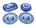 Collection Of English Blue And White Transferware