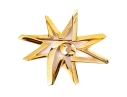 Tiffany & Co. 18k Yellow Gold Paloma PIcasso Impactful Jumbo Graffiti Celestial Star Brooch