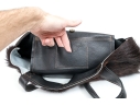 Wasem, Made By Miriam DeMuth Brown Leather Hobo Bag