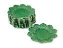 Set Of Eleven Portuguese Bordallo Pinheiro Hand-painted Ceramic Plates