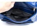 Chanel Striking Blue Purple Glazed Caviar Leather Coco Rider Flap Hobo