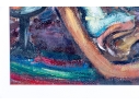 Signed Pastel On Paper, Family Home Interior