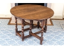 Antique Oak Gate Leg Table