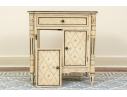 Attributed To Julia Gray Ltd. Louis XVI Style Painted Console Cabinet