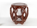Asian Bentwood Drum Stool Or Side Table