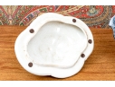 Decorative Twin Handled And Footed Vegetable Tureen With Lid