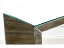 Hollywood Regency Mirrored Console Tabe