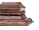Quality Pair Of Carved Wall Bracket Shelves