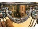 Fine Silverplate Vemeil Footed Bowl