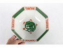Fitz And Floyd “Dragon Crest” Octagonal Porcelain Bowl