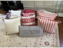 Grouping Of Quality Throw Pillows