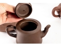 Collection Of Five Traditional Chinese Yixing Zisha Clay Teapots