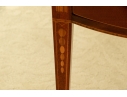 Pair Kindel Winterthur Collection Mahogany Inlaid Pembroke Tables