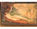 Oil On Panel, Reclined Nudes
