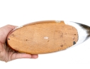 Two Hand-Painted Carved Wood Duck Decoys With Inlaid Eyes
