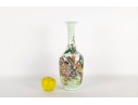 20th Century Chinese Famille Rose Porcelain Bottle Vase